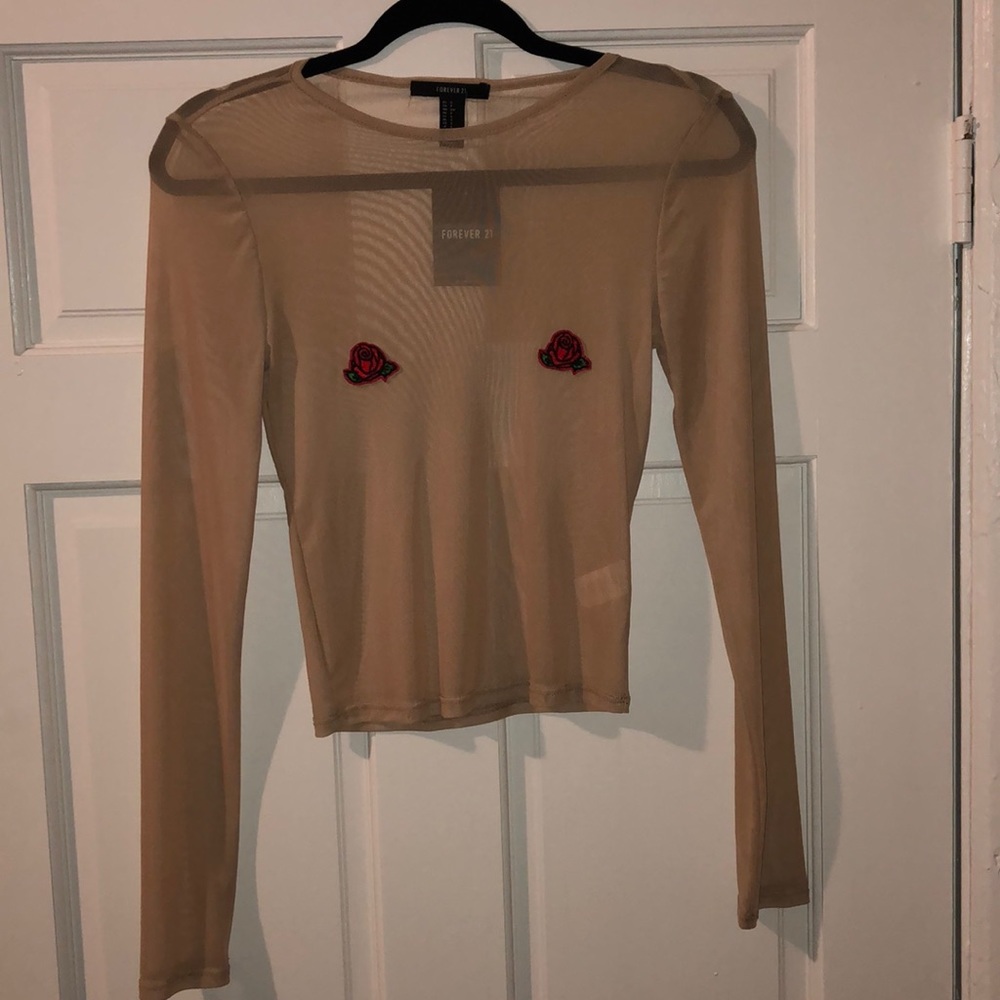Forever 21 Women’s Mesh Shirt